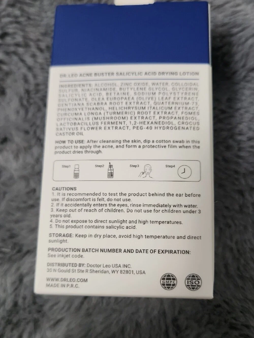 Acne Buster Salicylic Acid Drying Lotion